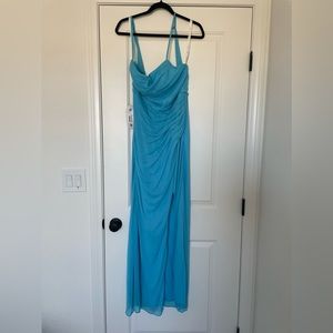 Blue Azazie Dress (size 10)